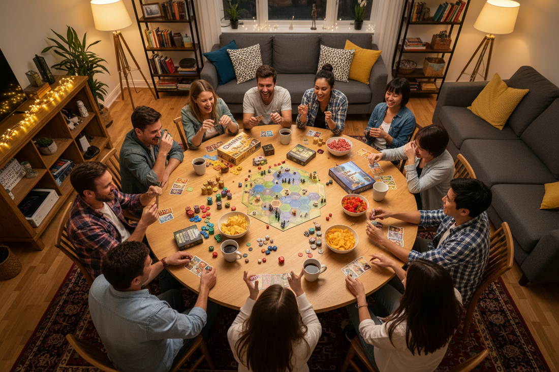 How to Host a Game Night for 8+ People Without It Turning Into Chaos